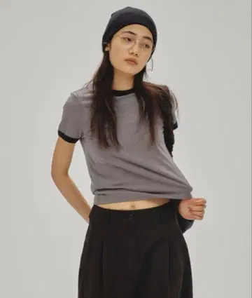 TODAYFUL Compact Ringer Tee 그레이
