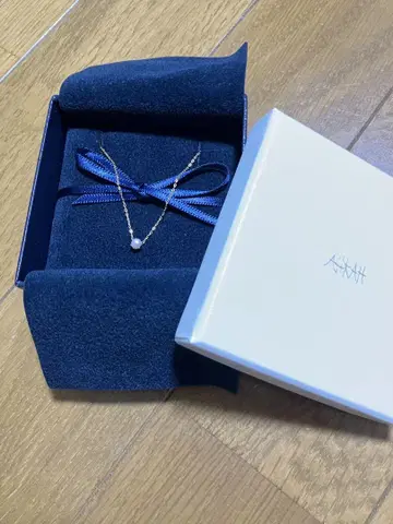 AHKAH 작은 알갱이 펄 목걸이