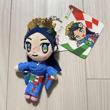 오사카 간사이 엑스포 한정판 이탈리아관 한정판 이탈리아짱 봉제 인형 키링