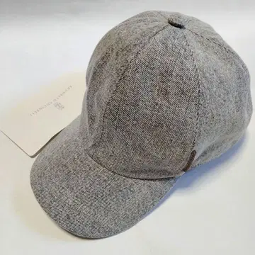 브루넬로쿠치넬리 그레이 데님 야구 모자 M 벨크로