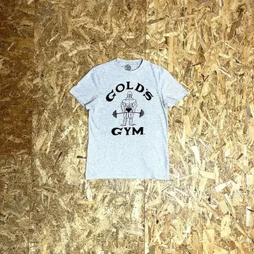 GOLD'S GYM 마블링 티셔츠 근력 운동 트레이닝