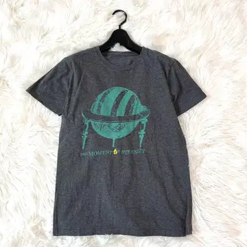 새상품급 UVERworld 우버월드 티셔츠 밴 티 라이브 그레이 M