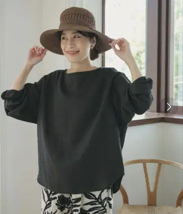 어반 리서치 도어스 린넨 긴팔 상의