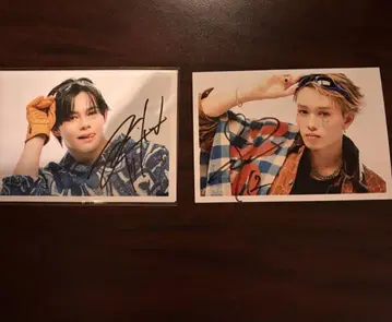 초특급 카이 마사히로 브로마이드 사인 각 1장