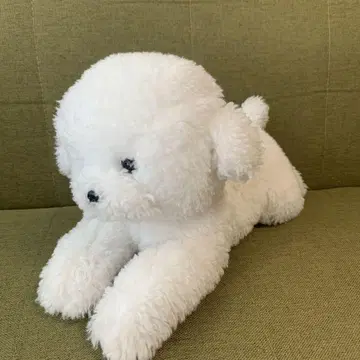 산 레몬 무릎 강아지 비숑 프리제 개 봉제 인형 말티즈