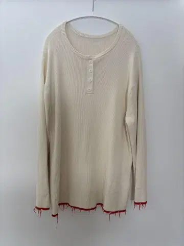 ANTHOM 아이보리 헨리넥 스웨터 38