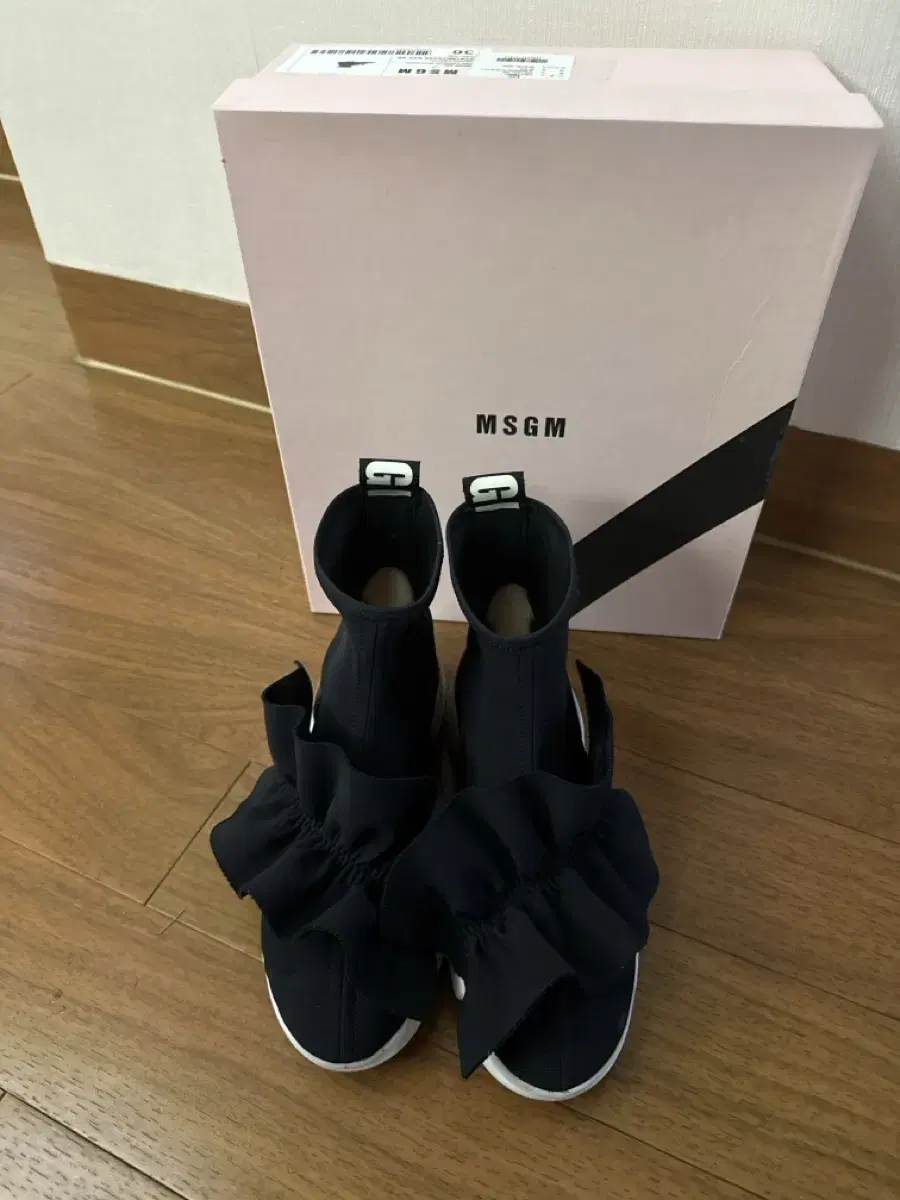 Msgm Sock Sneakers, Size 230