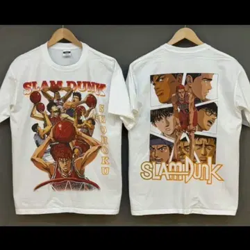 Slam Dunk 캐릭터 티셔츠 XL