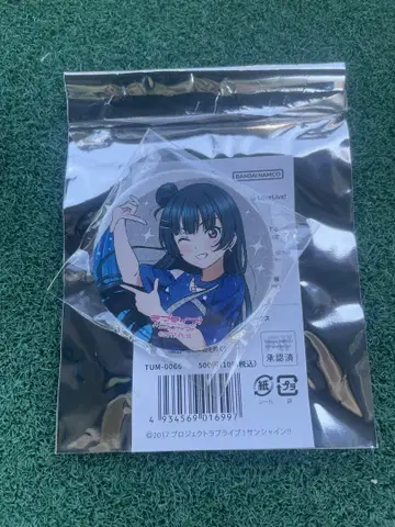 쓰시마 요시코 요한네 Aqours 파이널 가챠 캔뱃지 2개 세트