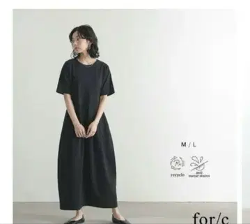 for/c 포시 땀 방지 코쿤 원피스 맥시