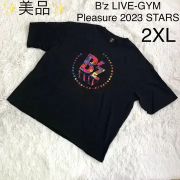 티셔츠 반팔 B'z LIVE-GYM Pleasure 2023 STARS