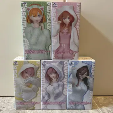 5등분의 신부 Fascinity Figure 고양이 귀 후드티 세트