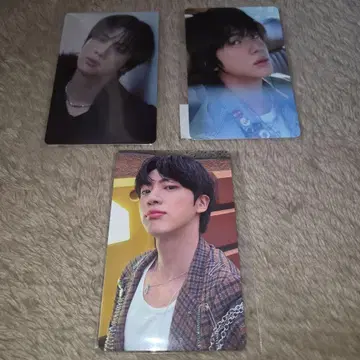 BTS jin 트레이딩 카드 3장 세트