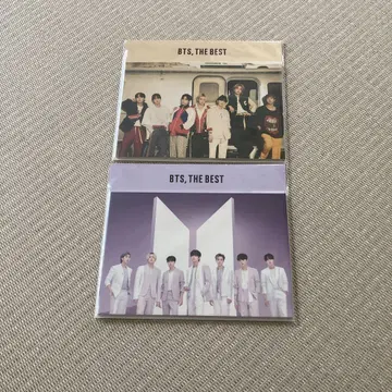 BTS THE BEST 엽서 세트 오렌지 퍼플 세트