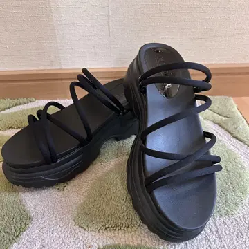 NUOVO 누오보 코드 스니커즈 샌들 블랙