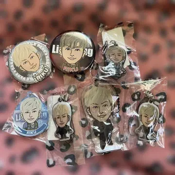 THE RAMPAGE RIKU 키링 7개 세트