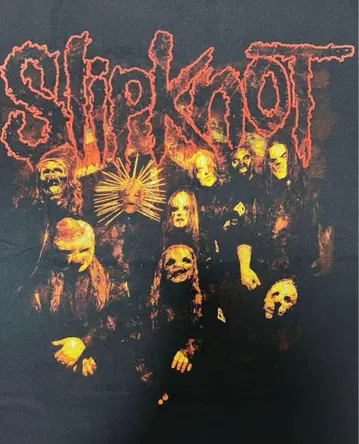 미사용 새상품 택 포함 Slipknot/슬립낫 밴드 티셔츠 L 사이즈