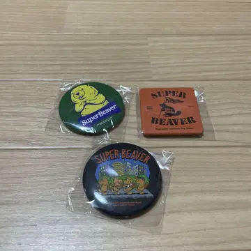 super beaver 가챠가챠 캔뱃지