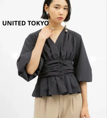 UNITED TOKYO 빈티지 카슈쿨 블라우스 사이즈 1