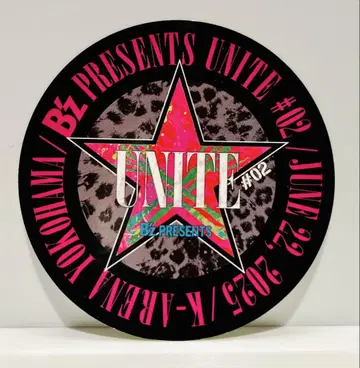 로고 스티커 UNITE2 호르몬 B'z