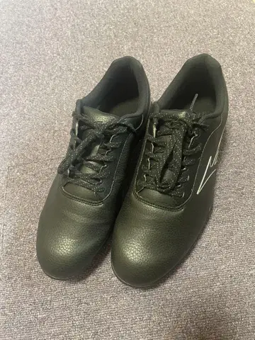 Mizuno의 블랙 골프화