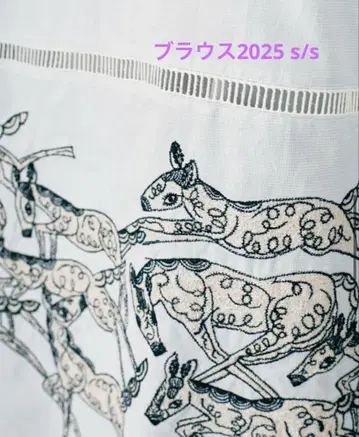papurikko 플레어 슬리브 블라우스 2025 s/s