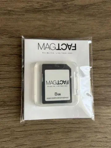 MAGFACT 응원봉 SD 카드