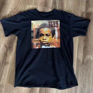 NAS illmatic 블랙 티셔츠