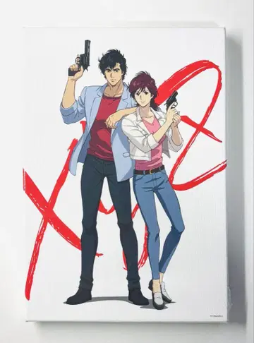 시티 헌터 city hunter 캔버스 보드 아트 보드 사바 켄