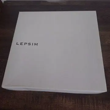 LEPSIM 블랙 엔지니어 부츠 M 사이즈
