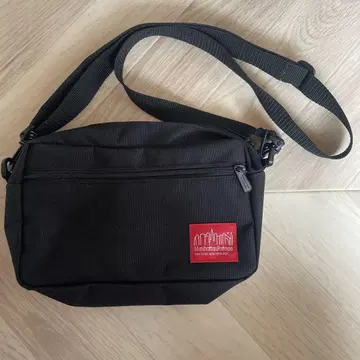 미사용 Manhattan Portage 숄더백 블랙
