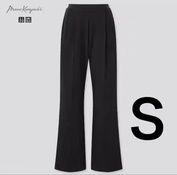 유니클로 마메쿠로구치 에어리즘 팬츠 S 블랙 mame