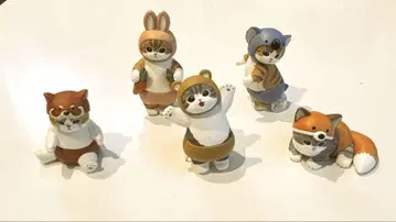 mofusand 냥판츠! 피규어 전 5종 세트