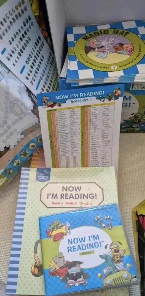 NIL Now I'm Reading English Complete Set, Workbook, CD