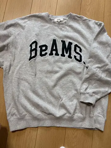 BEAMS 그레이 트레이닝복 M 사이즈
