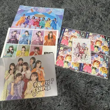 FRUITS ZIPPER 클리어 파일 세트 & CD