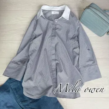 Mila owen 토마스 메이슨 미디엄 슬리브 셔츠