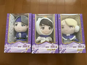 purple holiday TinyTAN 봉제 인형 V 정국