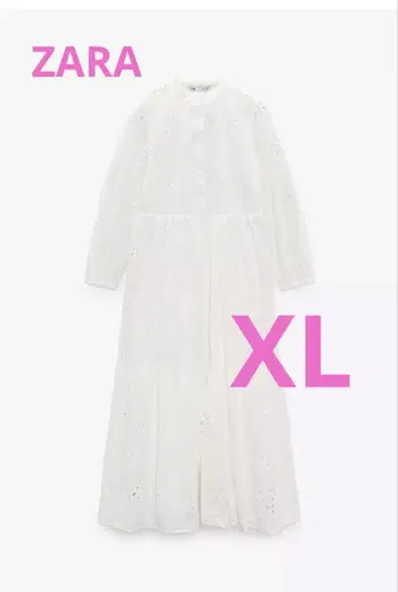 자라 자수 원피스