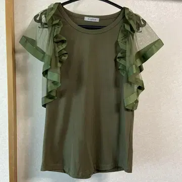 세피카 시폰 티셔츠