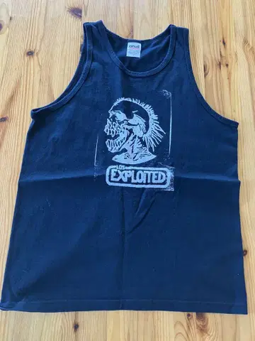 The Exploited 밴드 슬리브리스 사이즈 S