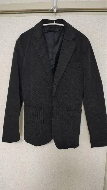 블랙 테일러드 자켓