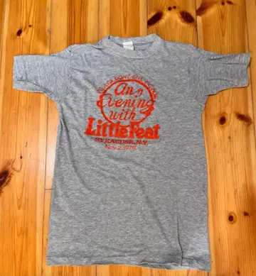 초레어 Little Feat 티셔츠 1978년 라이브 기념