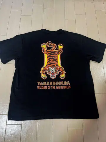 TARASBOULBA 타라스불바 호랑이 블랙 티셔츠