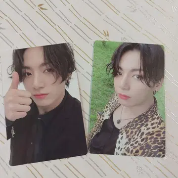 BTS 정국 Memories of 2020 트레이딩 카드 세트
