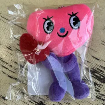니시노 카나 더블 하트 봉제 인형 키링