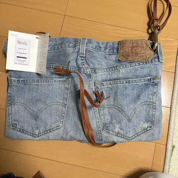 Birth BGB-Clutch 빈티지 데님 백