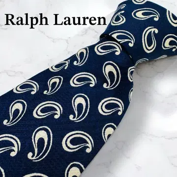 Ralph Lauren 랄프 로렌 페이즐리 올 패턴 프린트 네이비