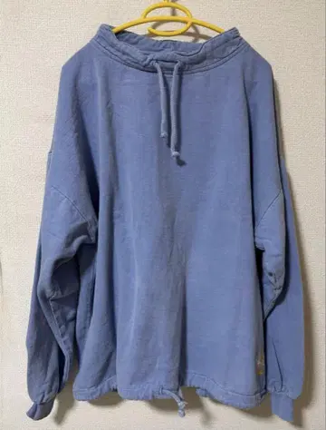 데상트 90s 하이넥 풀오버 후드티 L 사이즈