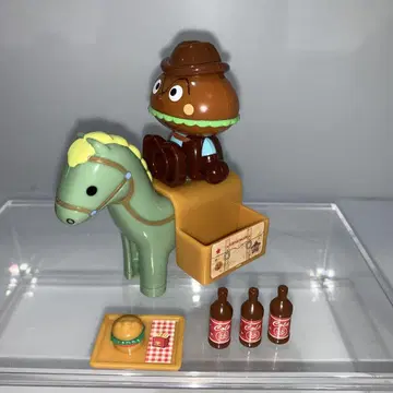 호빵맨 타운 인형 햄버거 키드 피클스 콜라 안장 포함